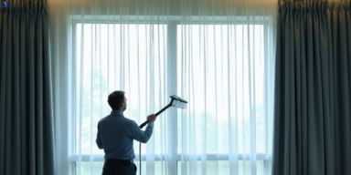 Commercial curtain stain removal service parramatta-nsw hotels offices restaurants