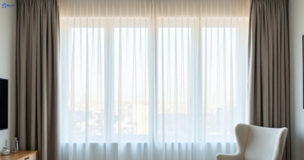 Freshly steam cleaned curtains in parramatta-nsw QLD